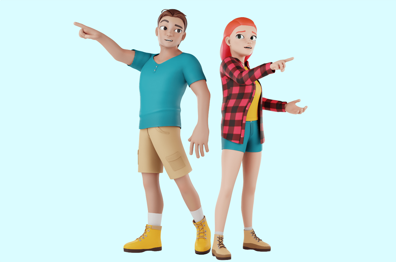 2d 3d